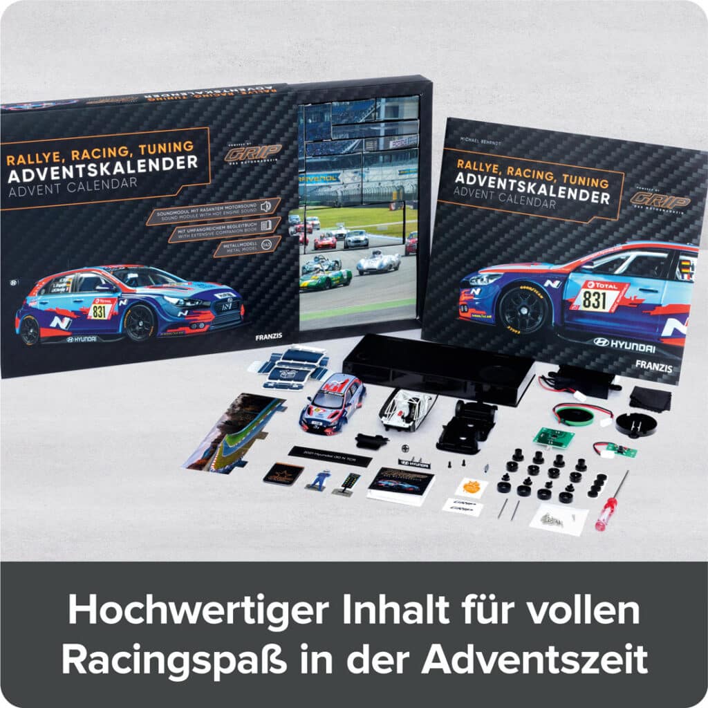franzis rally, racing, tuning adventskalender (2)