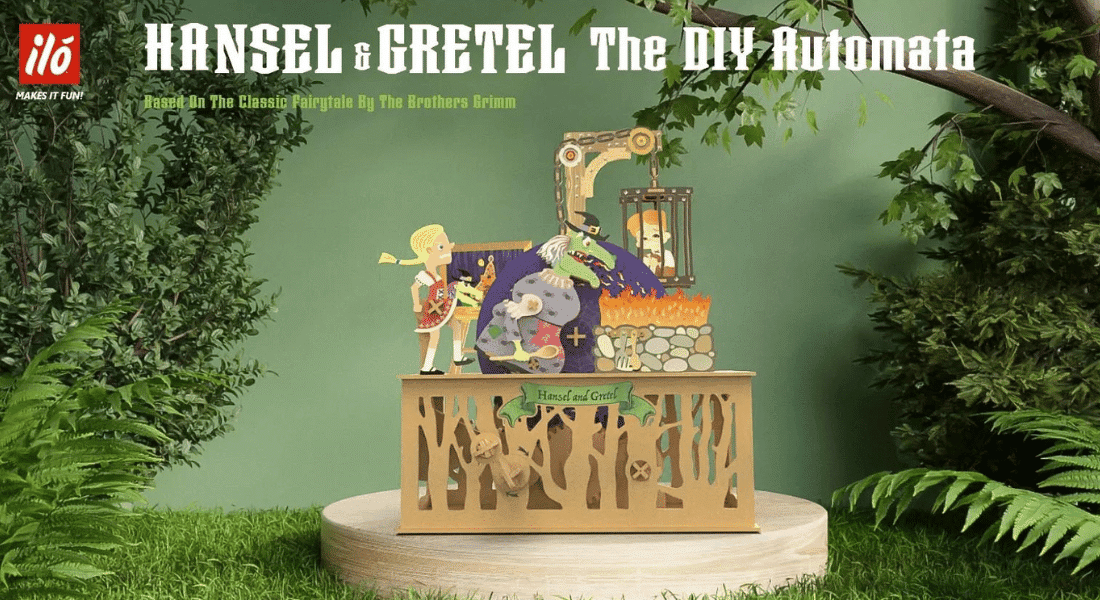 Ilo Build – Hans en Grietje DIY automata