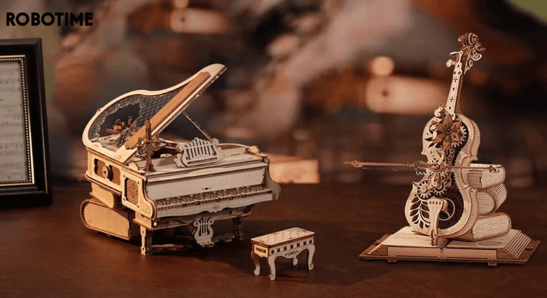 Robotime – houten bouwsets voor volwassenen