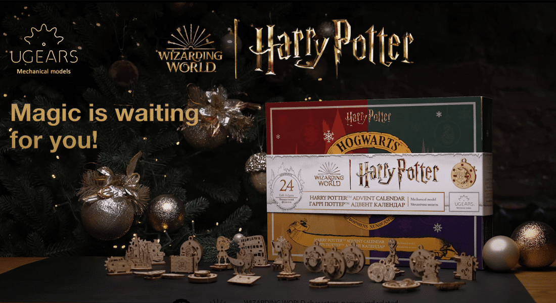 Ugears Harry Potter Adventskalender voor een magische kerst