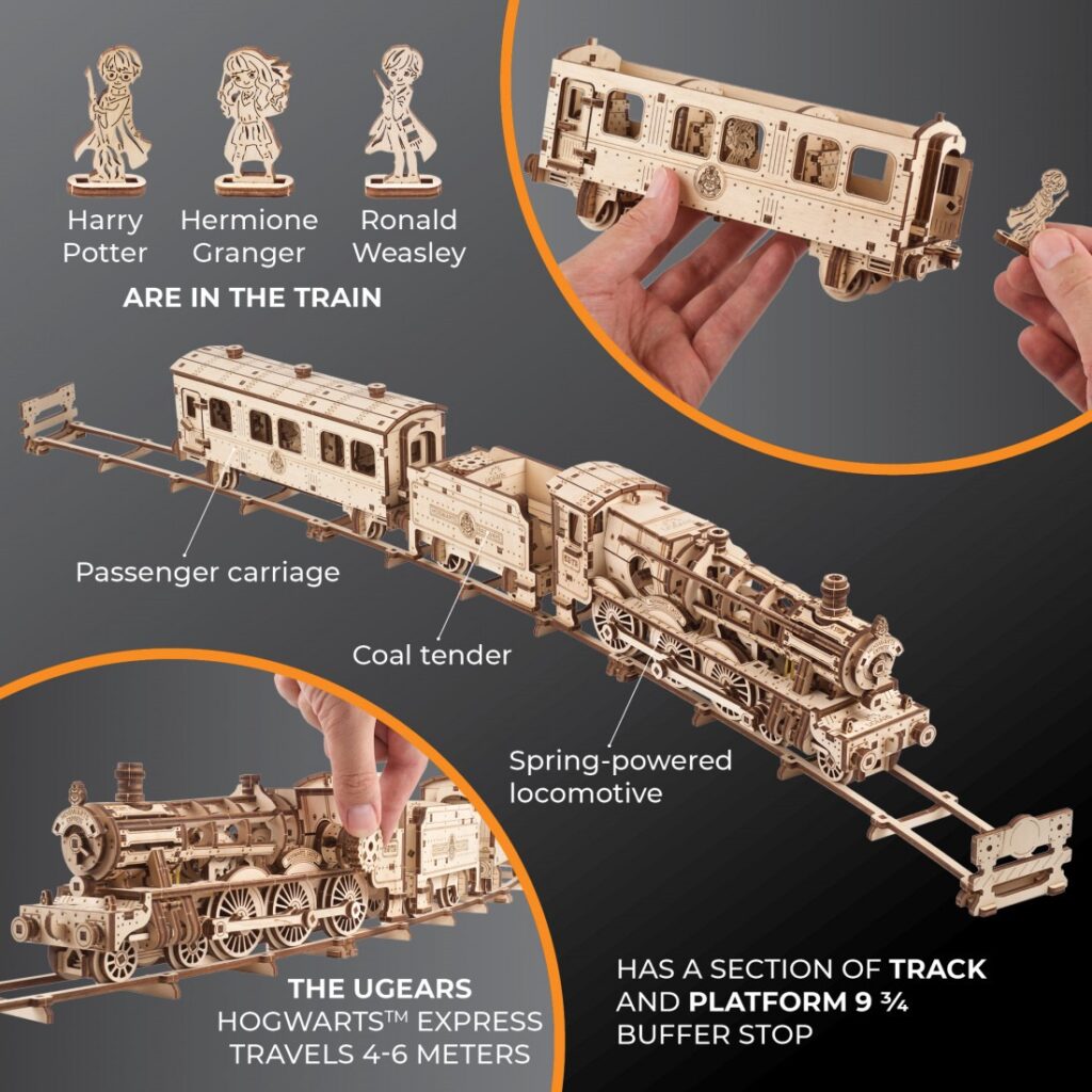 ugears harry potter hogwarts express (8)