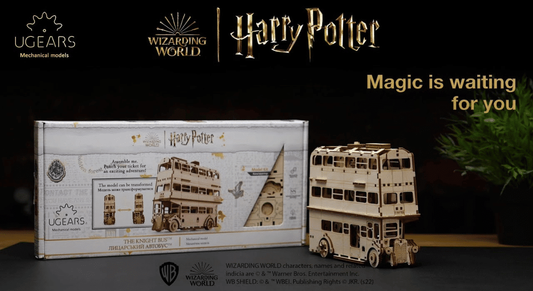 ugears harry potter knight bus