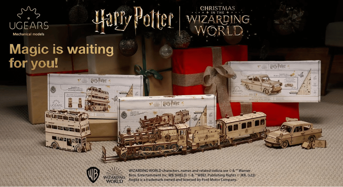 Ugears Harry Potter houten bouwsets – haal de magie in huis