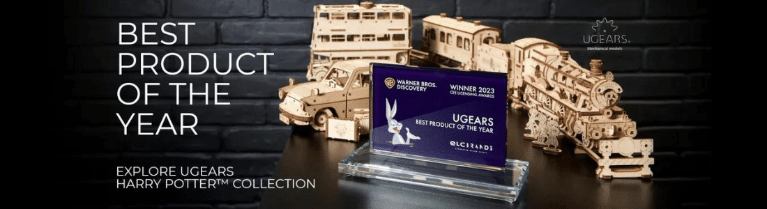 ugears harry potter houten diy sets banner