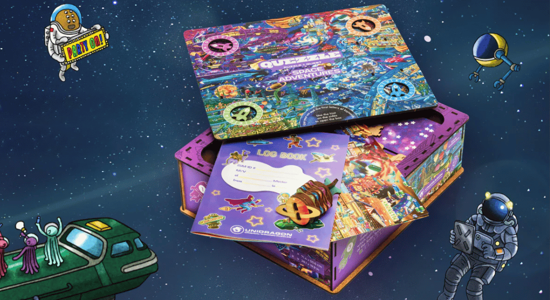 Unidragon Quezzle Space Adventures nu verkrijgbaar