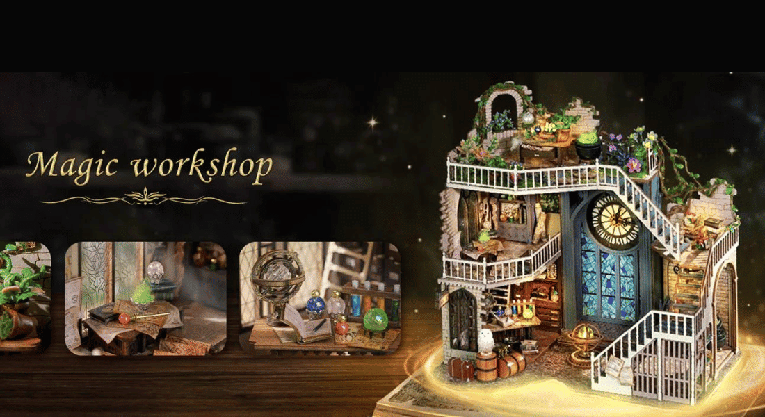 Cutebee presenteert nieuwe Magic Workshop miniatuurhuisje