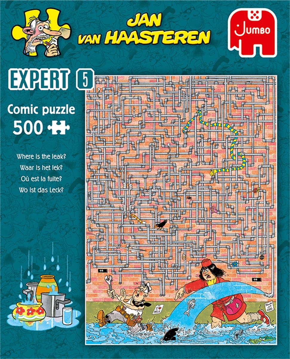 jan van haasteren waar is het lek