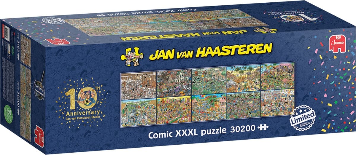 jan van haasteren xxxl puzzel 10 jarig bestaan