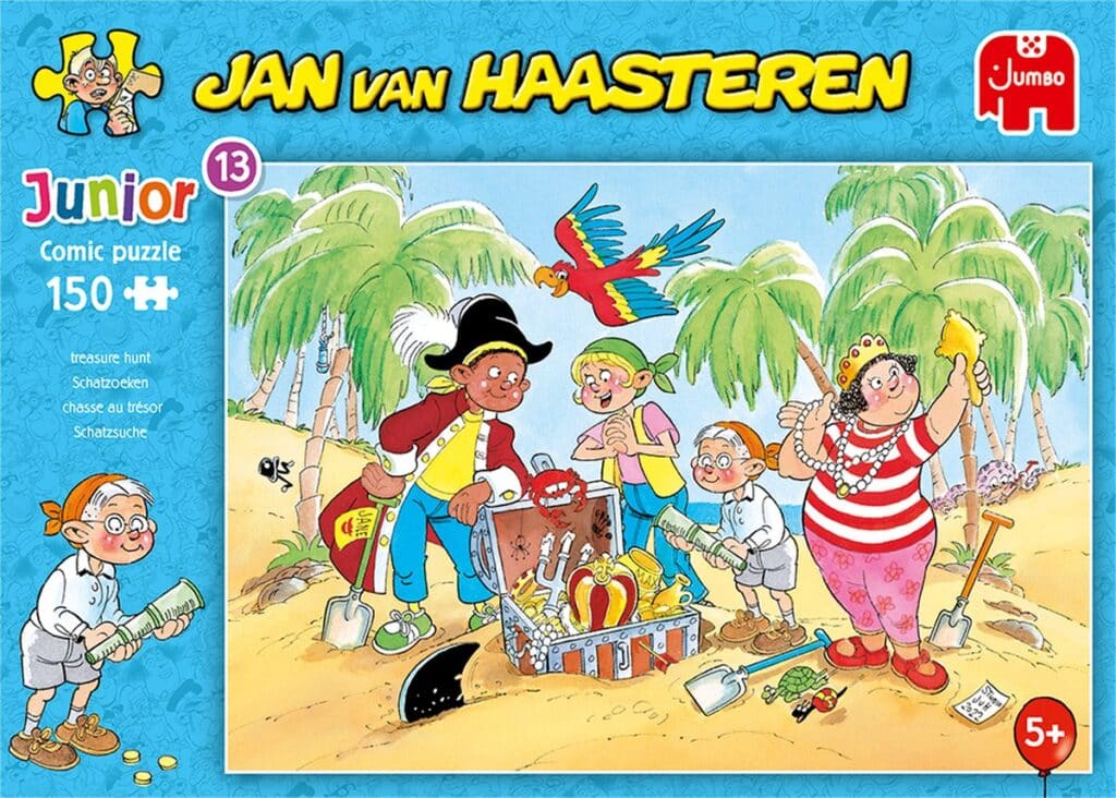 Alle Jan van Haasteren puzzels 2023 op een rijtje