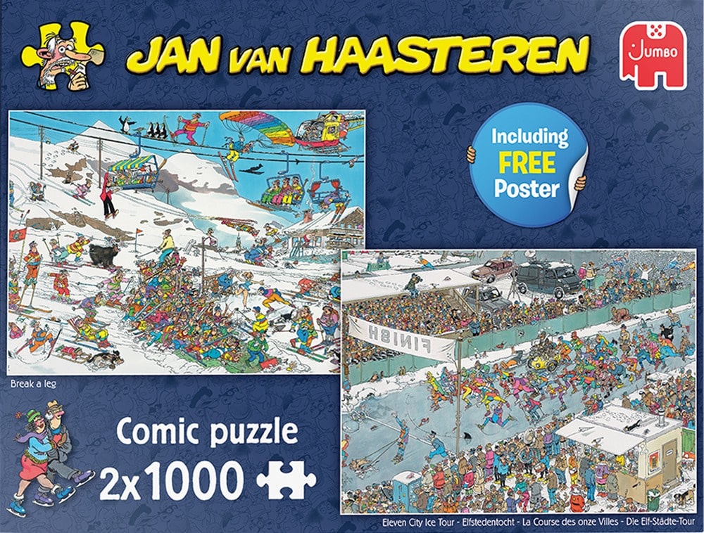 jan van haasteren – wintersport & elfstedentocht