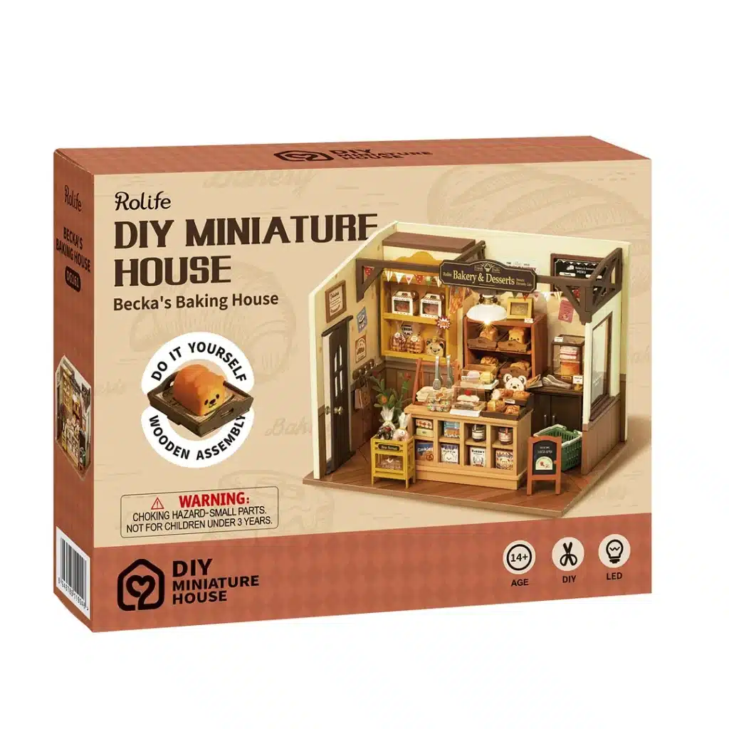 rolife becka's baking house miniatuurhuisje (1)