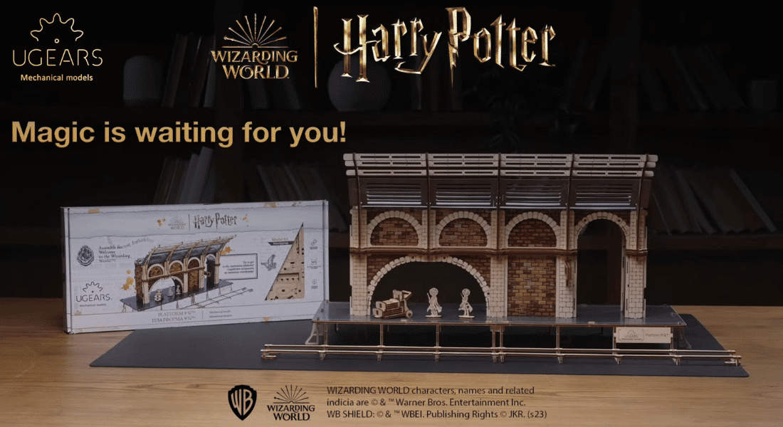 Ugears Harry Potter Platform 9 ¾ aangekondigd
