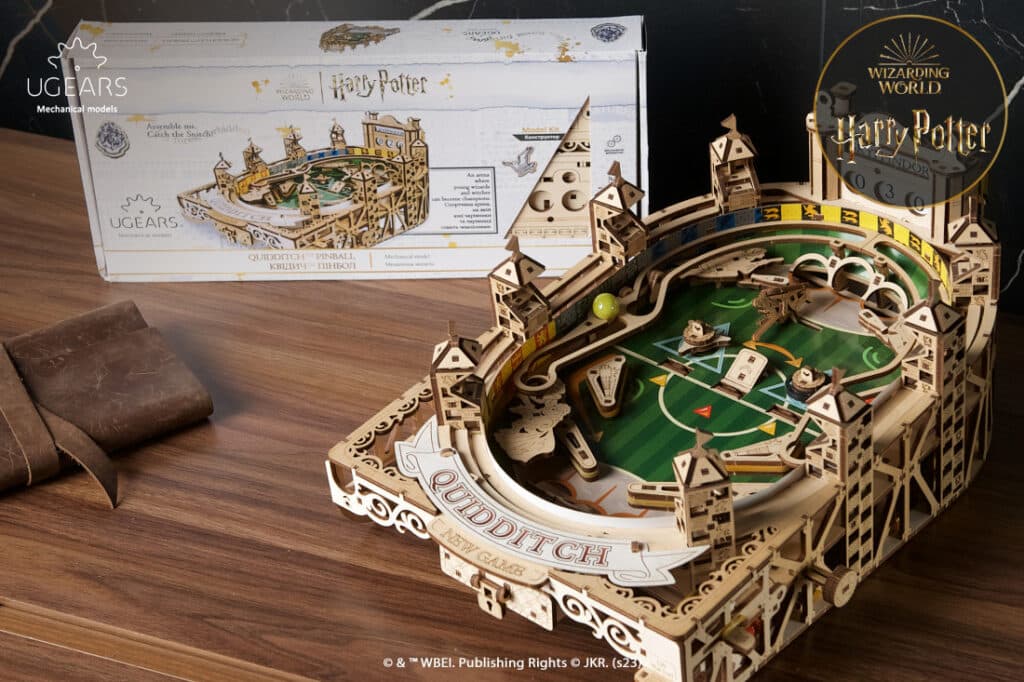 ugears harry potter quidditch pinball (1)