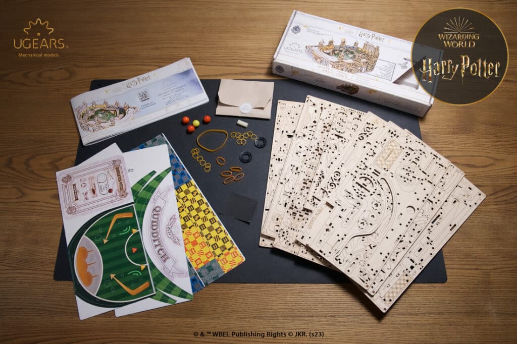 ugears harry potter quidditch pinball (10)