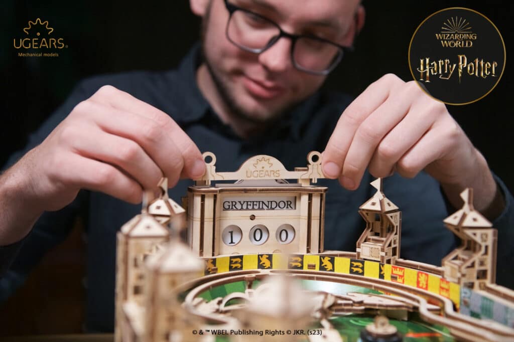 ugears harry potter quidditch pinball (11)