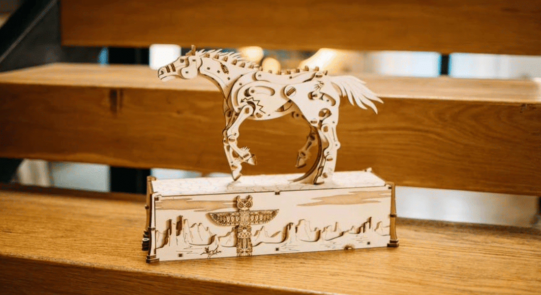 Wood Trick Mechanical Mustang aangekondigd – voor liefhebbers van paarden