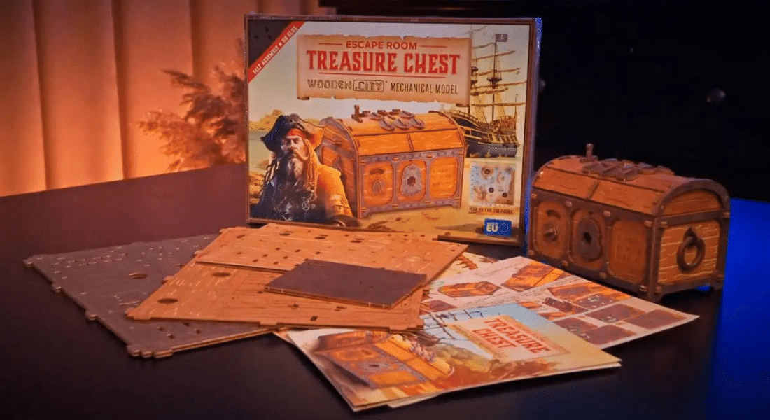 Wooden.City Escape Room Treasure Chest aangekondigd