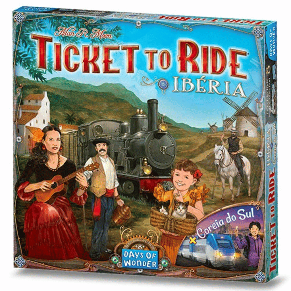 ticket to ride iberia & zuid korea (2)