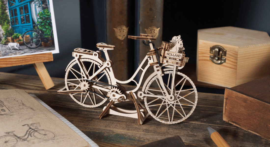 Ugears Dutch Bicycle – Wie döt mij wat vandage
