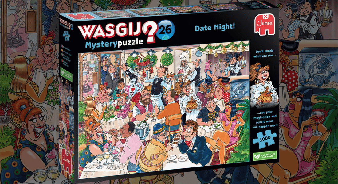 Wasgij Mystery 26 Date Night – niet zo’n heel gezellig avondje uit!