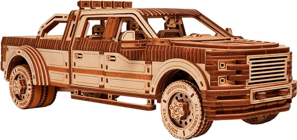 wood trick full size pickup truck (3)