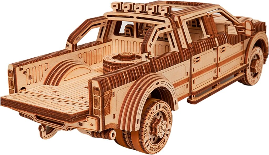 wood trick full size pickup truck (4)