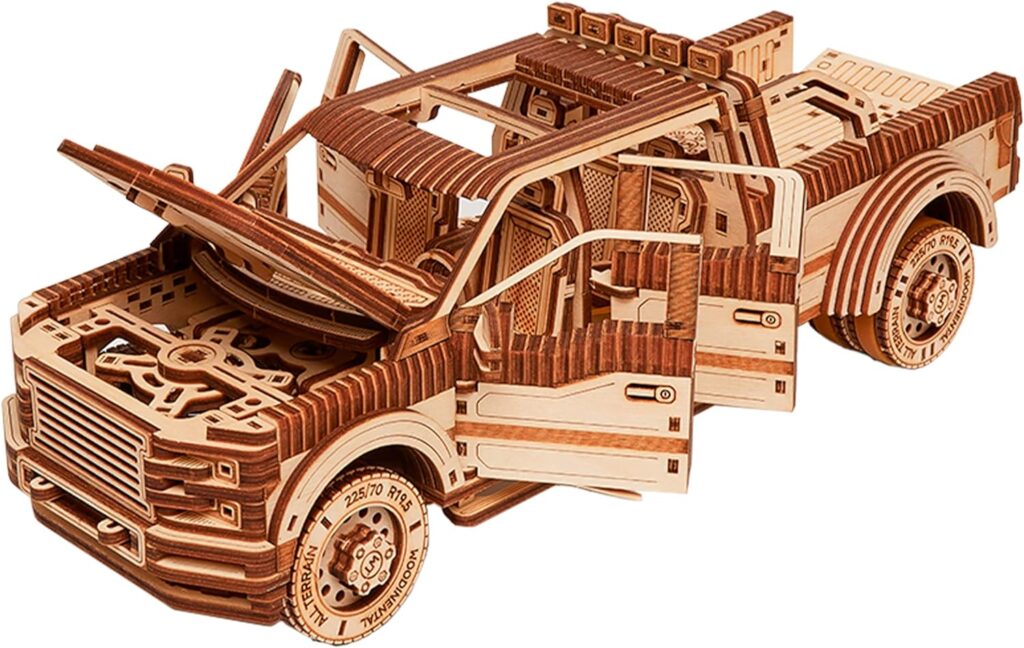 wood trick full size pickup truck (6)