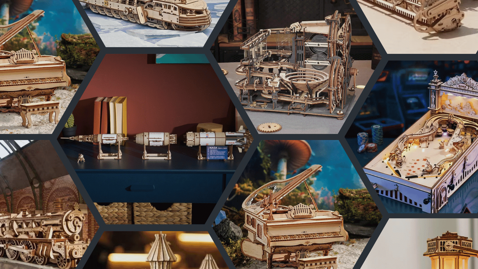 10 uitdagende houten bouwsets voor volwassenen – editie 2024