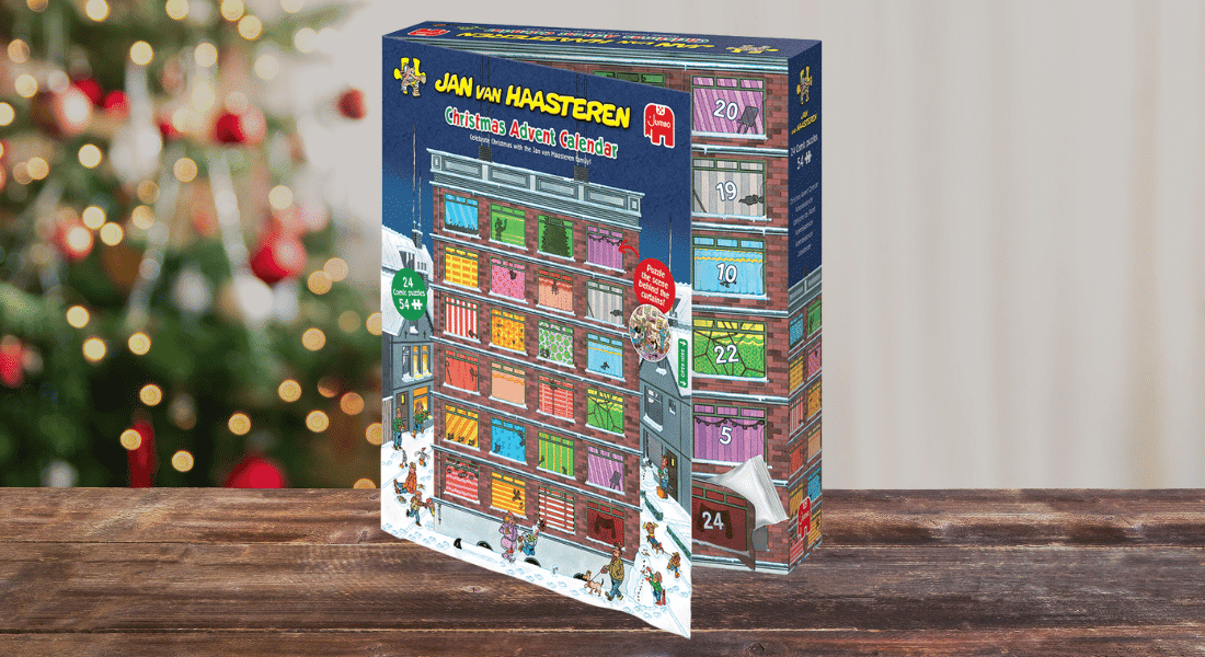 Jan van Haasteren – Kerst Advent Kalender 2024 vanaf september te koop