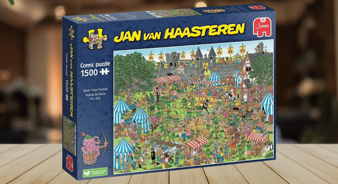 Jan van Haasteren – Robin Hood Festival nu verkrijgbaar