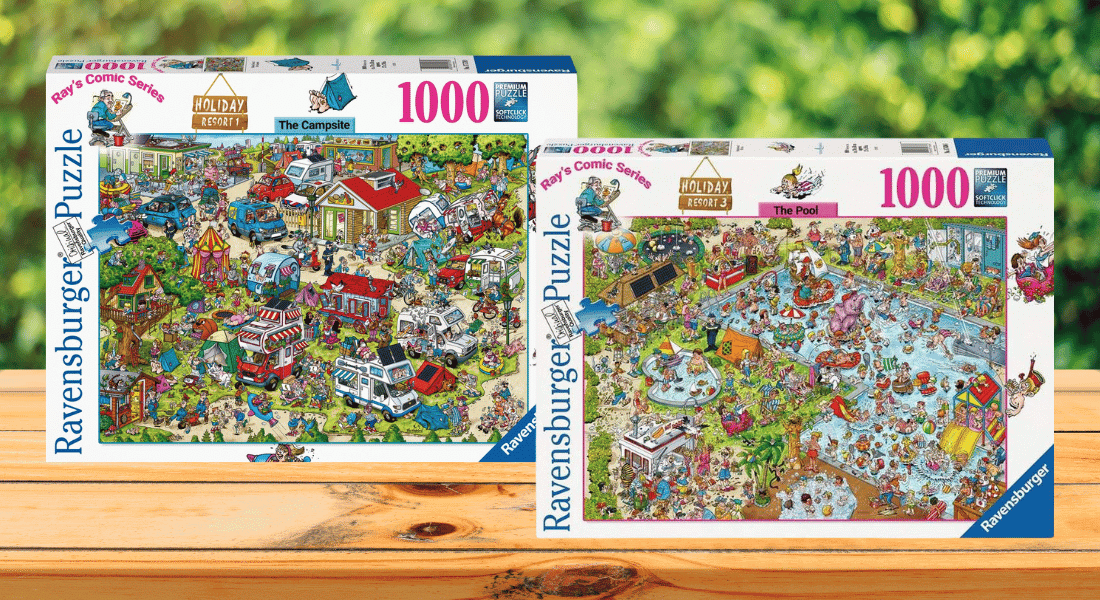 Ray’s Comic Series Holiday Resort puzzels – nog meer comic puzzelplezier