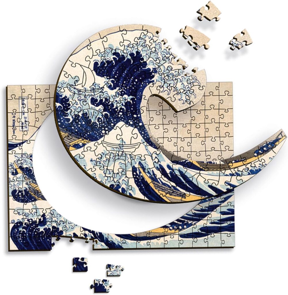 trefl wood art de grote golf van kanagawa puzzel hokusai katsushika (1)
