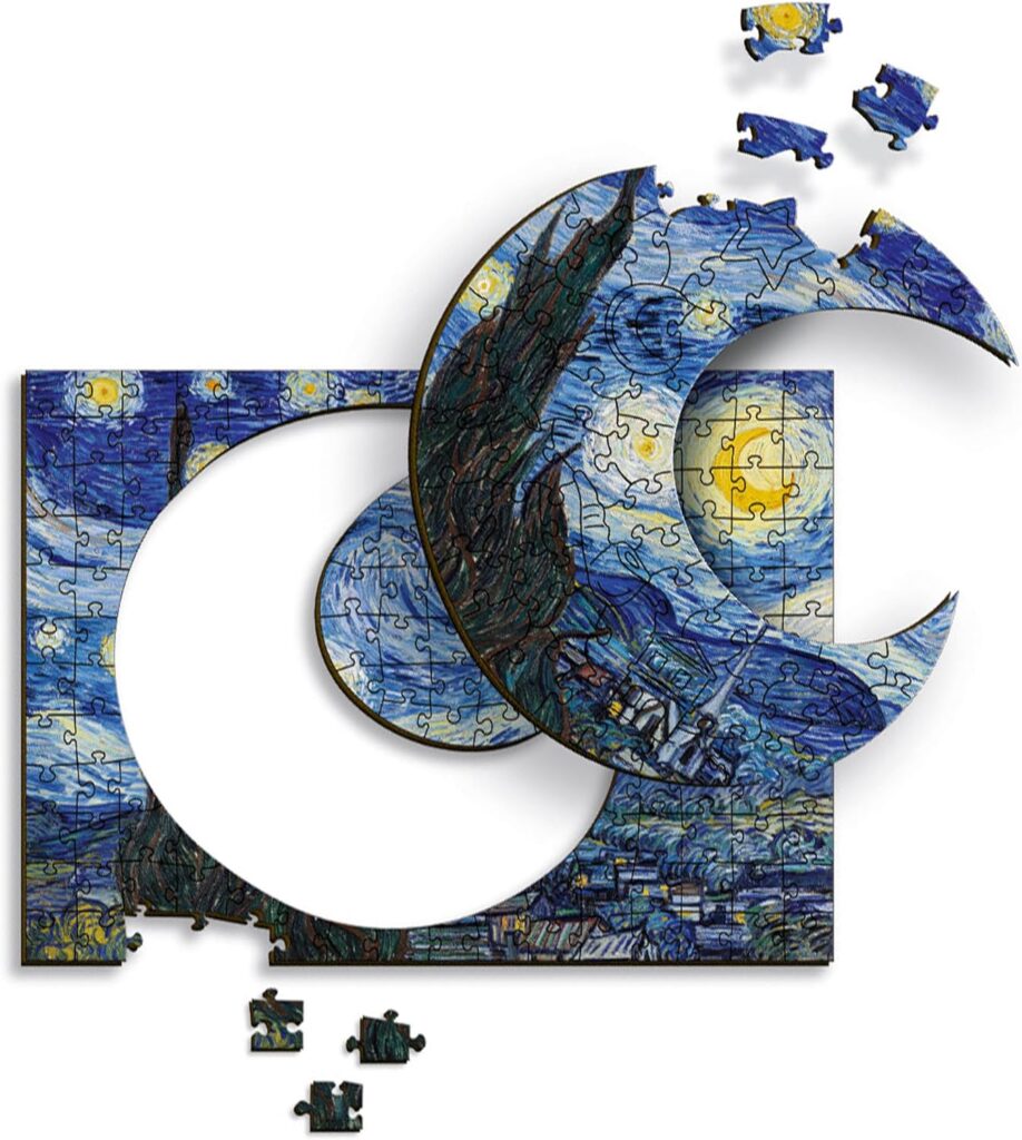trefl wood art sterrennacht puzzel vincent van gogh (1)