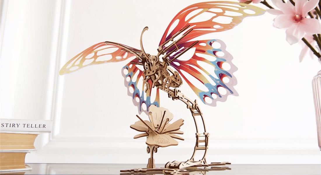 ugears vlinder