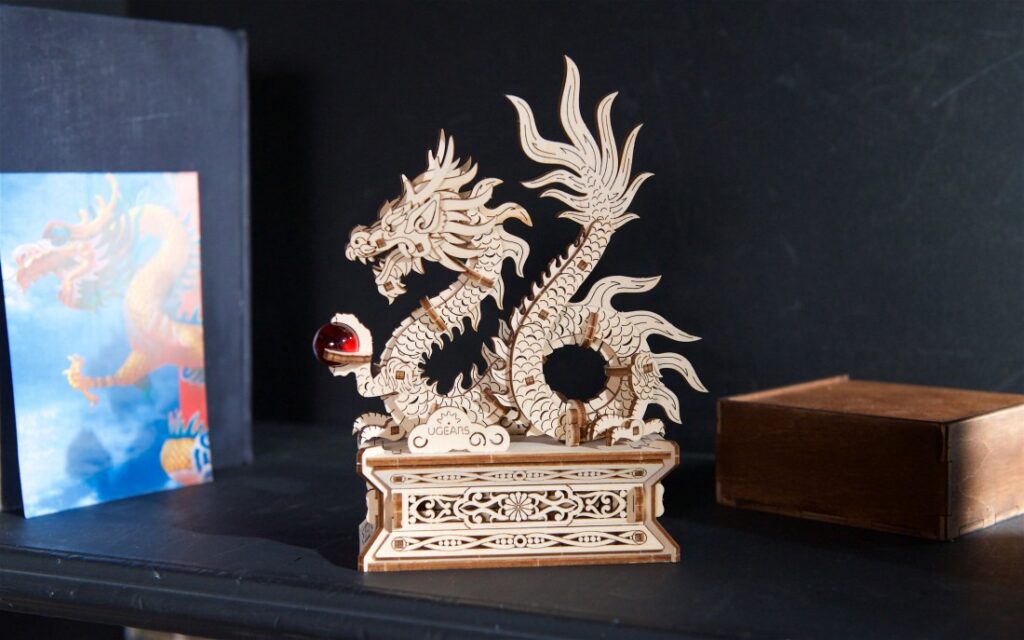 ugears wooden dragon (8)