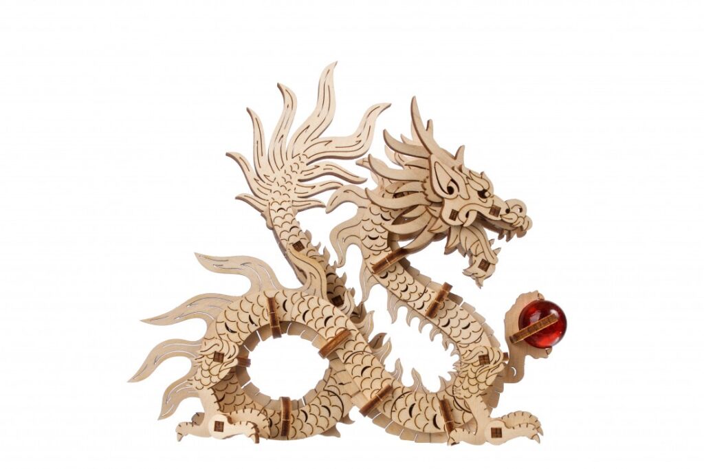 ugears wooden dragon (9)