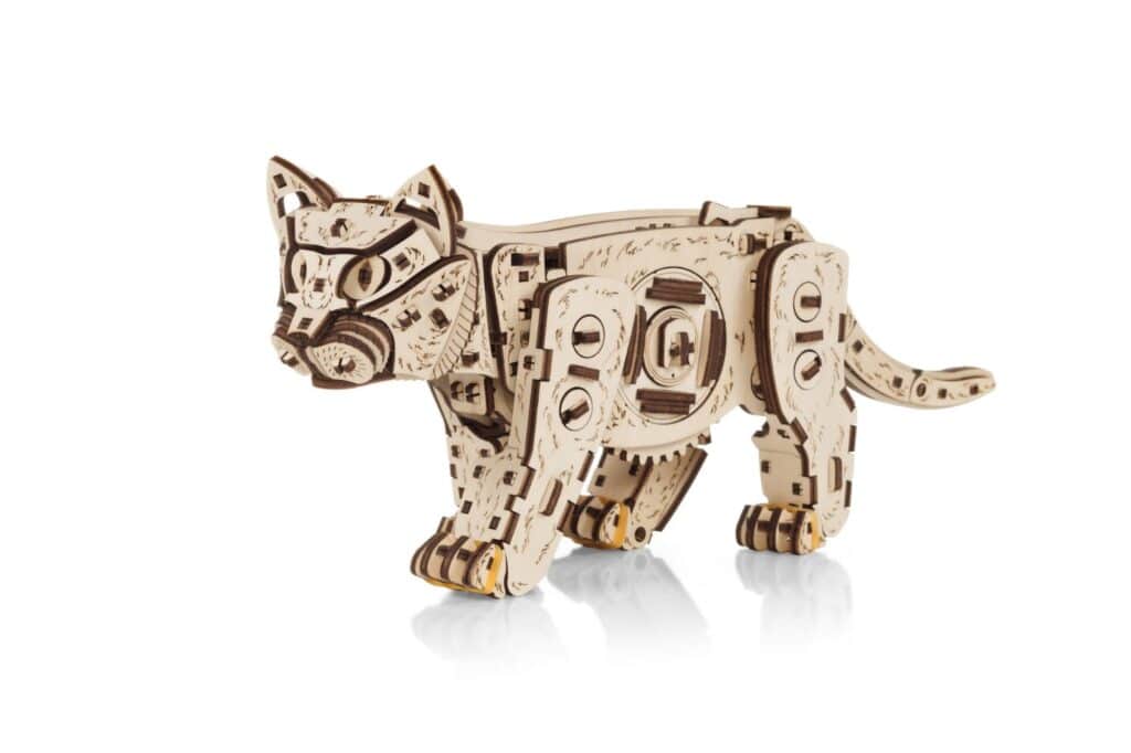 eco wood art kitten (5)