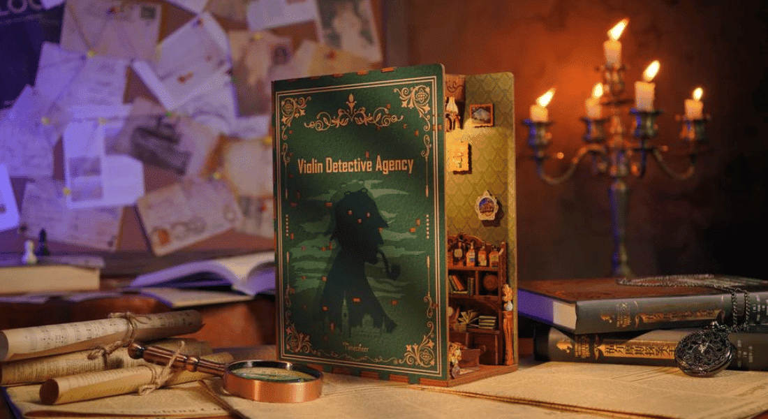 Tonecheer Violin Detective Agency Book Nook