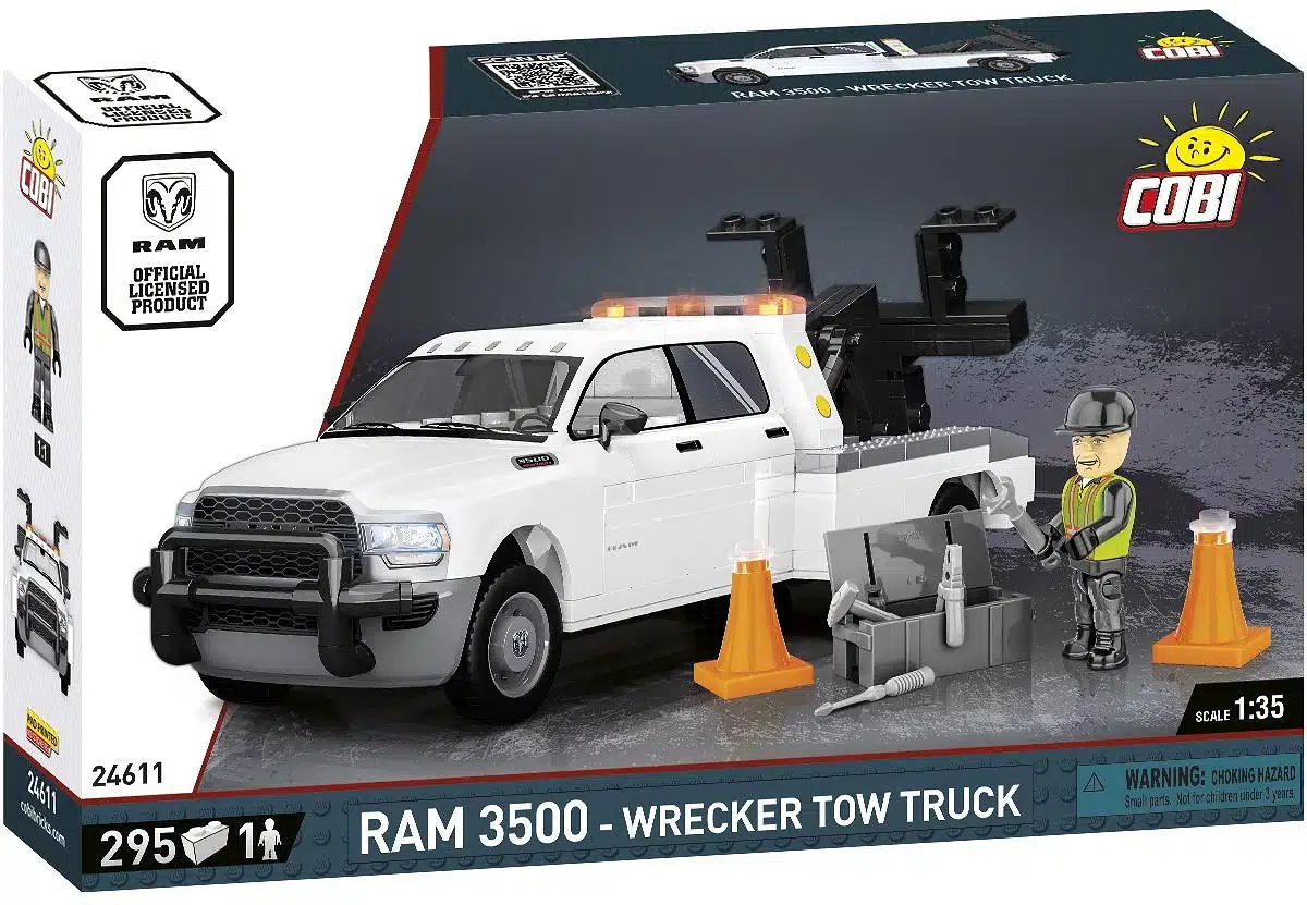 cobi 24611 ram 3500 wrecker tow truck (1)
