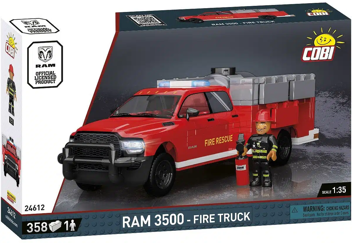 cobi 24612 ram 3500 fire truck (1)