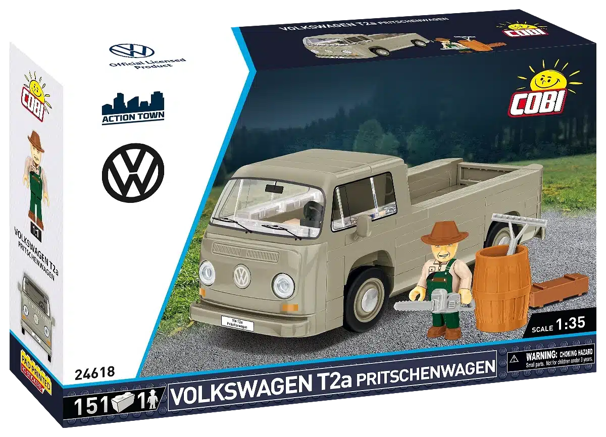 cobi 24618 volkswagen t2a pritschenwagen (1)