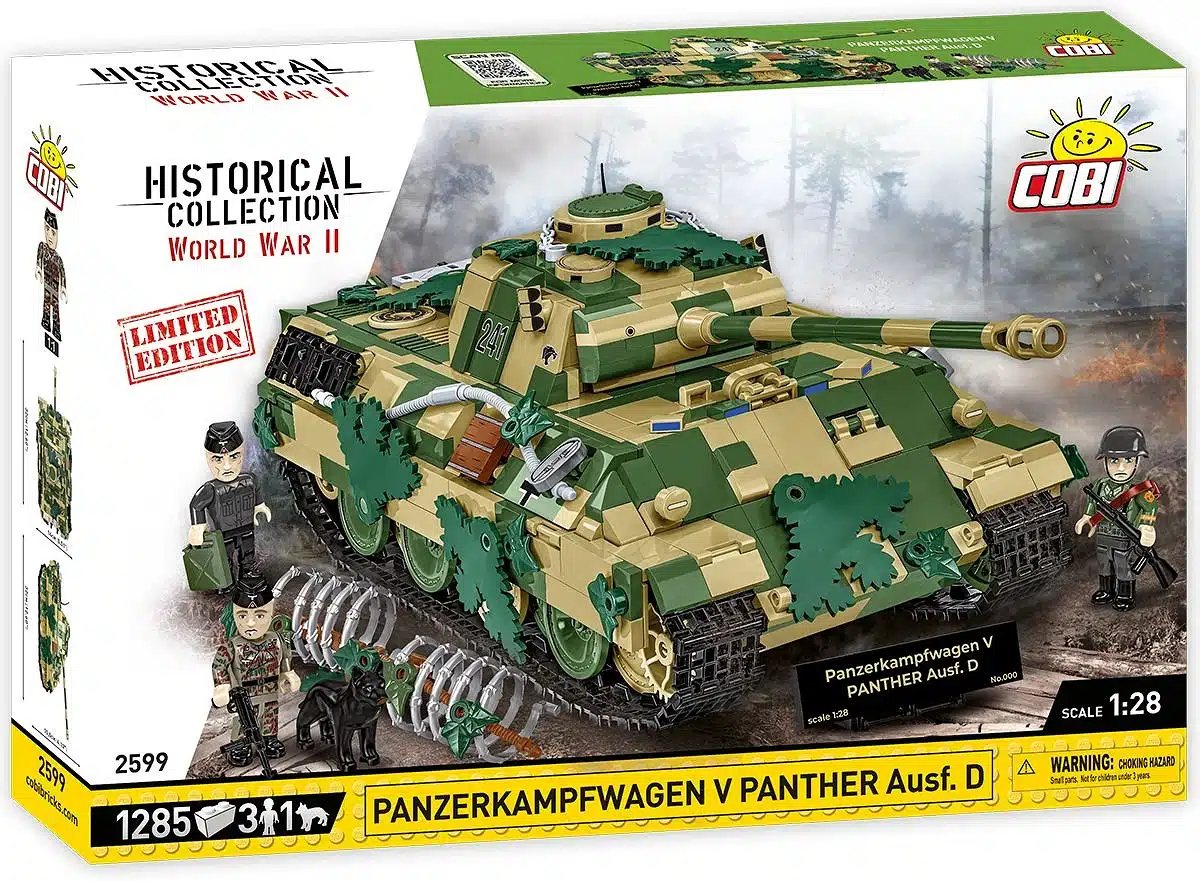 cobi 2599 pz. kpfw. v panther ausf. d limited edition (1)