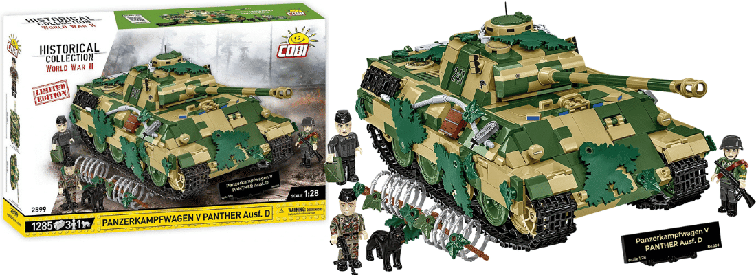 cobi 2599 pz. kpfw. v panther ausf. d limited edition