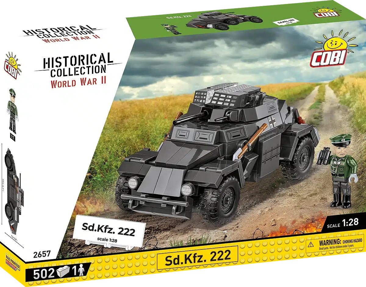 cobi 2657 sd.kfz. 222 (1)