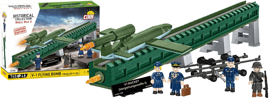 cobi 3134 v 1 flying bomb (fieseler fi 103) limited edition