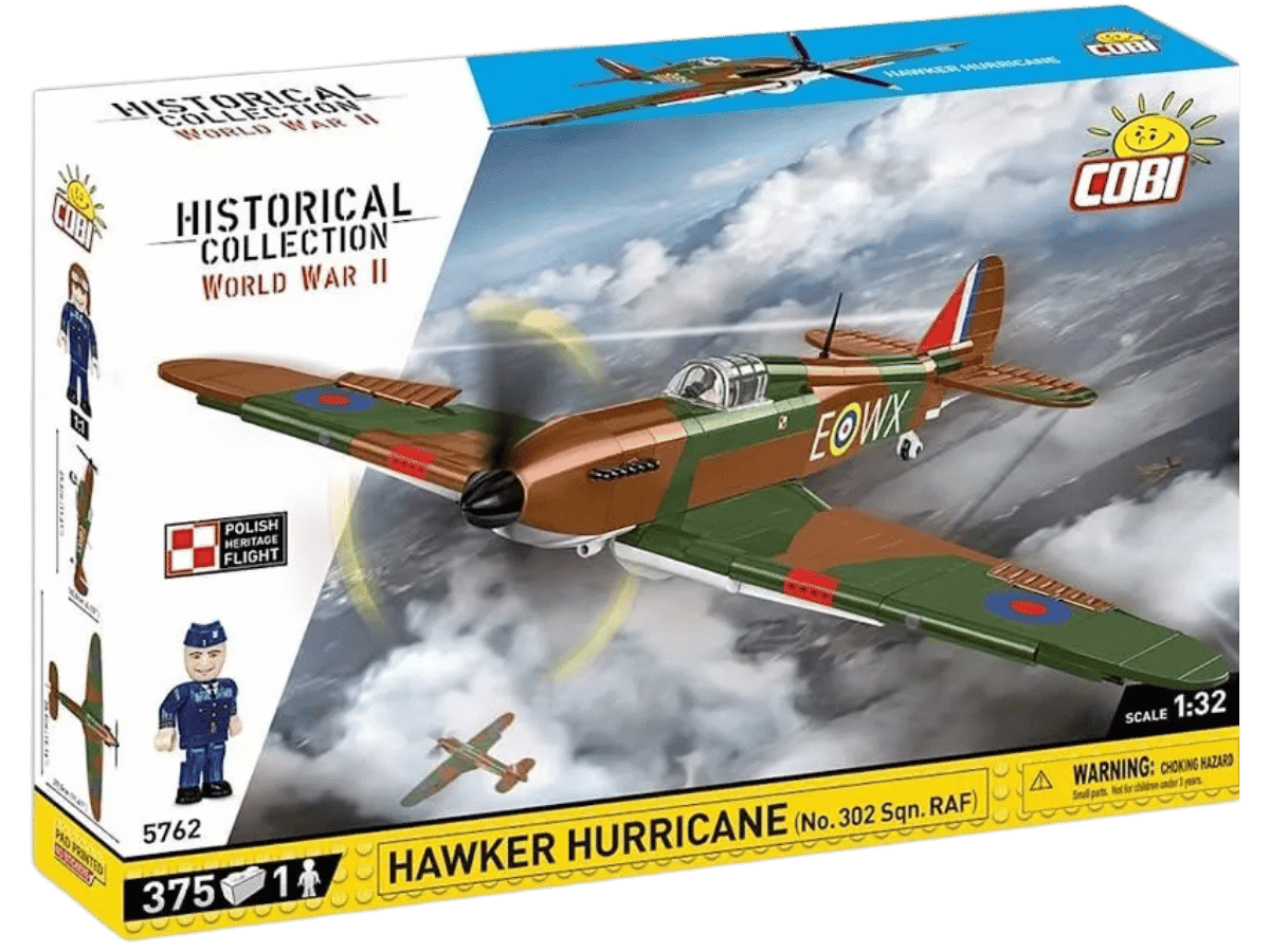 cobi 5762 hawker hurricane (no.302 sqn.raf)