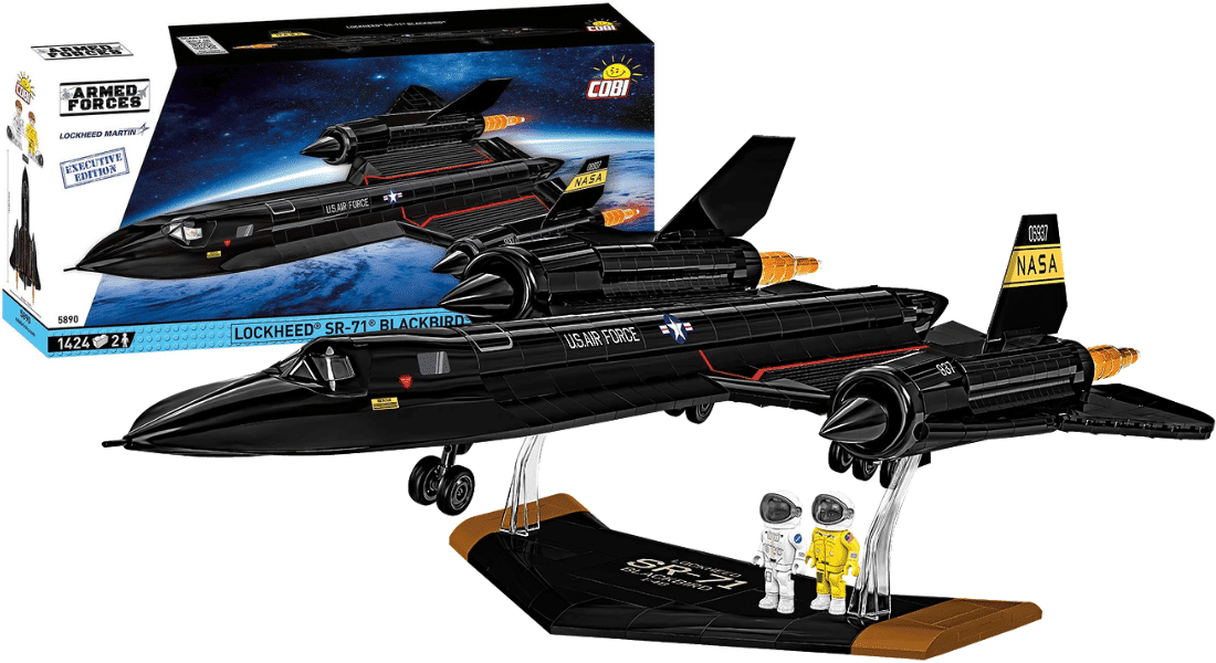 COBI 5890 Lockheed SR-71 Blackbird – Executive Edition & COBI 5891 Lockheed SR-71 Blackbird nu verkrijgbaar