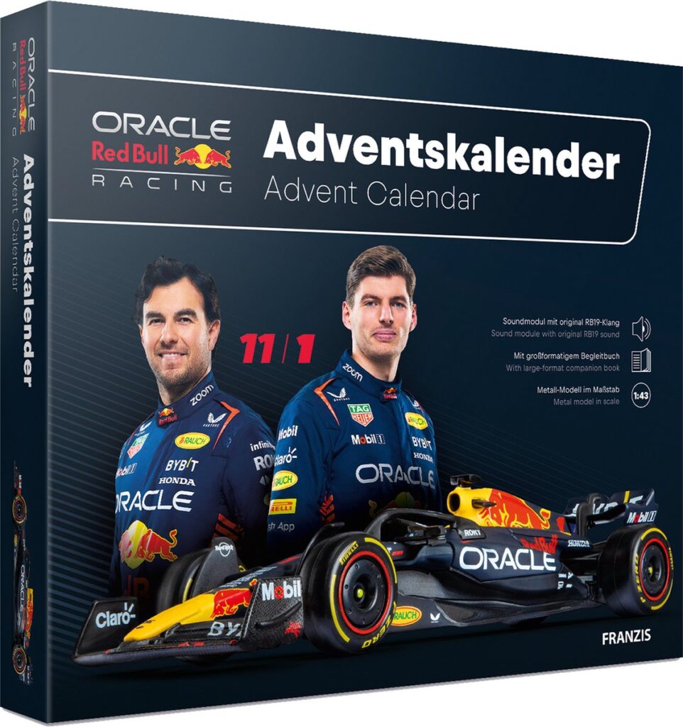 franzis oracle red bull racing rb19 f1 max verstappen no.1 adventskalender (1)