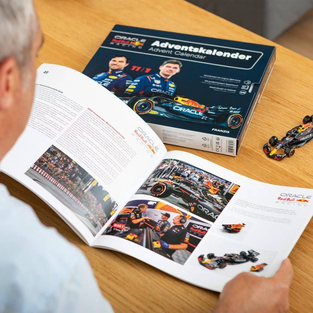 franzis oracle red bull racing rb19 f1 max verstappen no.1 adventskalender (5)