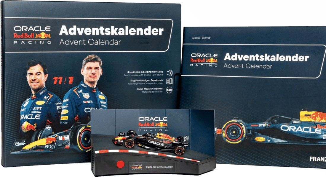 Franzis Oracle Red Bull Racing RB19 F1 – Max verstappen No.1 – Adventskalender voor racefans